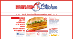 Desktop Screenshot of maryland-chicken.co.uk